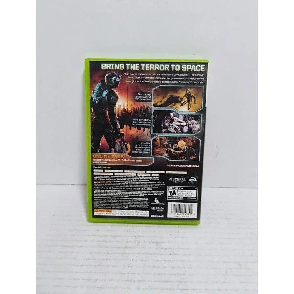 2011 MICROSOFT XBOX 360 DEAD SPACE 2 CIB COMPLETE IN BOX